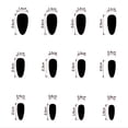 thumbnail image 3 of 24Pcs Press on Nails Medium Halloween Almond Fake Nails with Cute Ghosts Cat Designs Acrylic Nails White Ghost Artificial Nail Glossy Stick on Nail Full Cover for Women, 3 of 5