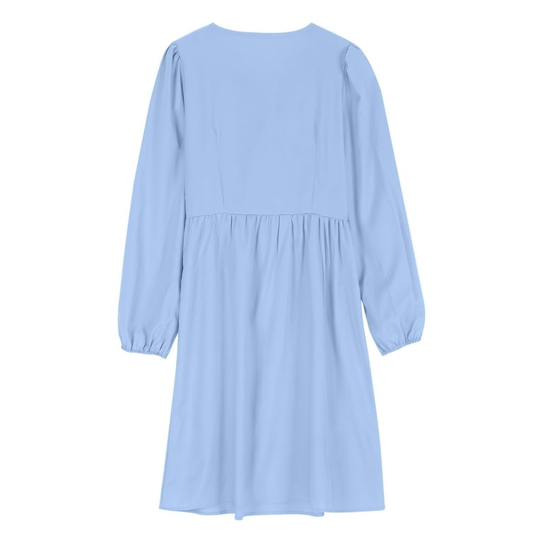 light blue winter dresses Maxi Dress Baby Blue Winter Formal Dresses Light Blue Fancy Dress Discount