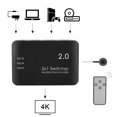 thumbnail image 3 of ABS One-Key For Automatic  Switch  Splitter,  Adapter,  Switcher, For Home Appliance Stores, For Teaching Institutions, For Home Theater, Black, 3 of 8