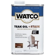 Jacobean , Watco Teak Oil + Stain - 348747, Quart- 4 Pack