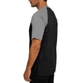 thumbnail image 4 of LPZOOGU Men's Casual Short Sleeve T-Shirts Summer Crew Neck Athletic Tees Loose Fit Graphic Striped Reflective Quick Dry Tops, 4 of 7