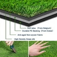 thumbnail image 2 of Goasis Lawn Artificial Grass Turf, 1.38 Inch Pile Height Artificial Grass Rug 10x44 FT (440 Square FT) for Indoor/Outdoor Garden Lawn, 2 of 6