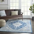 thumbnail image 6 of Nourison Persian Vintage Persian Center Medallion Ivory Blue Area Rug, 6 of 8