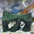 thumbnail image 3 of Aquariums Resin Rockery Figurine Fishtanks Ornaments Shrimp Hideouts House Landscape Cave Fishtanks Underwater Safe Deco, 3 of 9