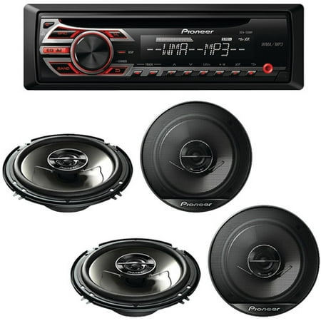Receiver Indash Receiver 6.5 Speakers Coaxial Speakers
