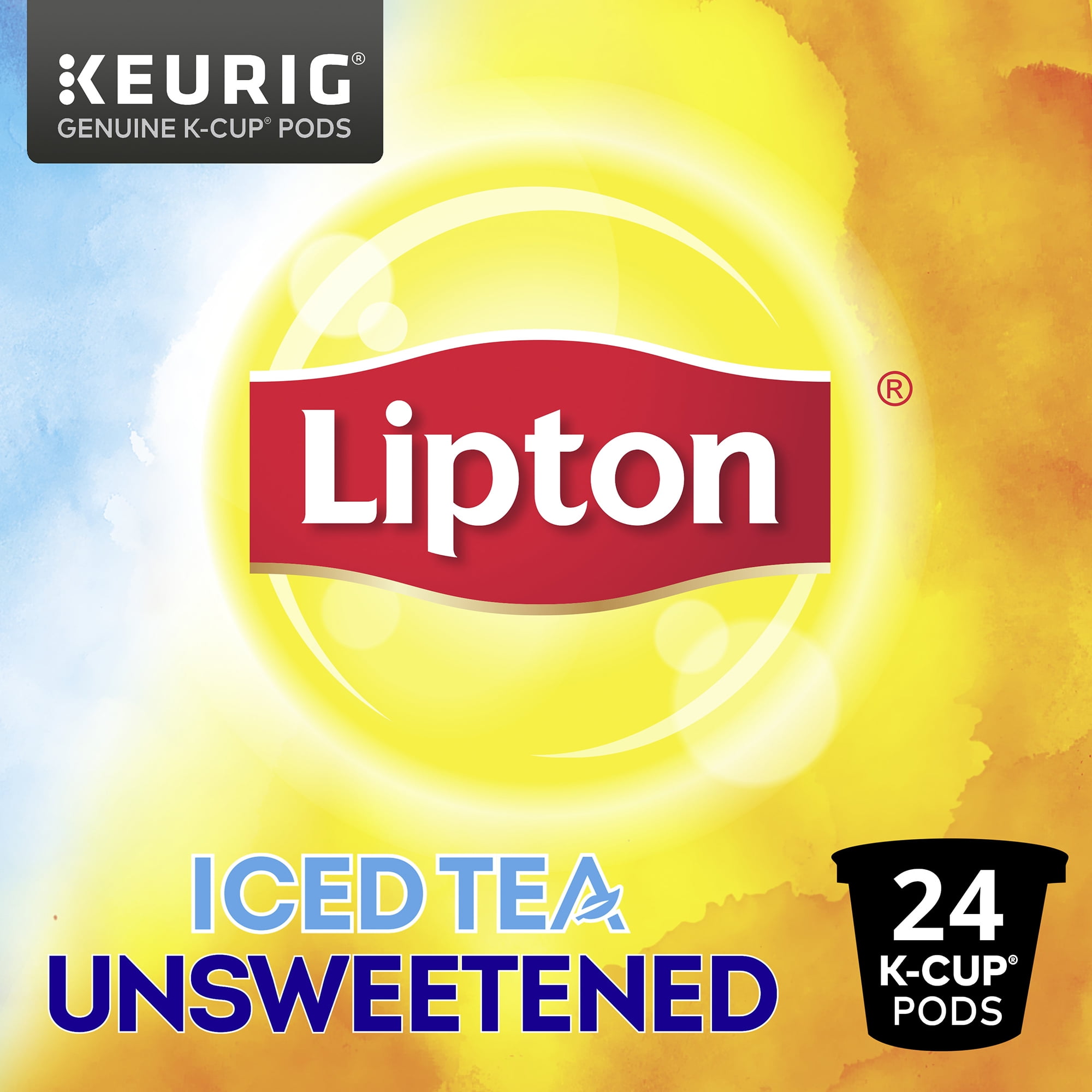 Lipton Iced Tea Unsweetened Keurig Tea Pods, 24 Ct