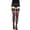Black, variant on ZNQHFREWomen Charming Spandex Socks, High Elastic Free‑Size Fashion Lingerie‑Style Socks For Most Women Girls