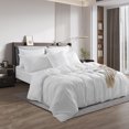 thumbnail image 2 of RUIKASI White Queen Size Duvet Cover Set - 1 Microfiber Duvet Cover 90x90 inches with Zipper Closure and 2 Pillow Shams, 2 of 6