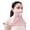 Pink, variant on UPF50+ UV Face Mask Breathable Washable Sun Protection Face Shield Mask For Women Cycling Running Driving Beige A