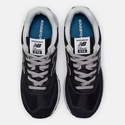 New Balance ML574EVB: Men's 574 Core Sneaker, BLACK/WHITE