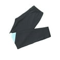thumbnail image 5 of iiniim Kids Girls Athletic Leggings Compression Running Trousers Stretchy Dance Workout Yoga Pants Light Blue 12, 5 of 7