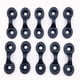 thumbnail image 5 of 10 Uds Ojo de nailon Soledad bucles de cubierta Con 20 Uds Tornillos Bungee Pad Eye Anchor, 5 of 9