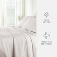thumbnail image 5 of Noble Linens 4 Piece 300TC Cotton Printed Sheets, Rustic Jacobean Mauve, Full, 5 of 10