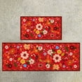 thumbnail image 2 of Tapis de Sol Floral Classique pour Usage Intérieur et Extérieur, 2 of 6