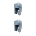 thumbnail image 3 of Transemion Stylish And Tear-resistant Hat For Autumn And Winter Wide Application Ski Hat grey 2Set, 3 of 6