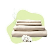 Organic Sateen Bed Sheets Set