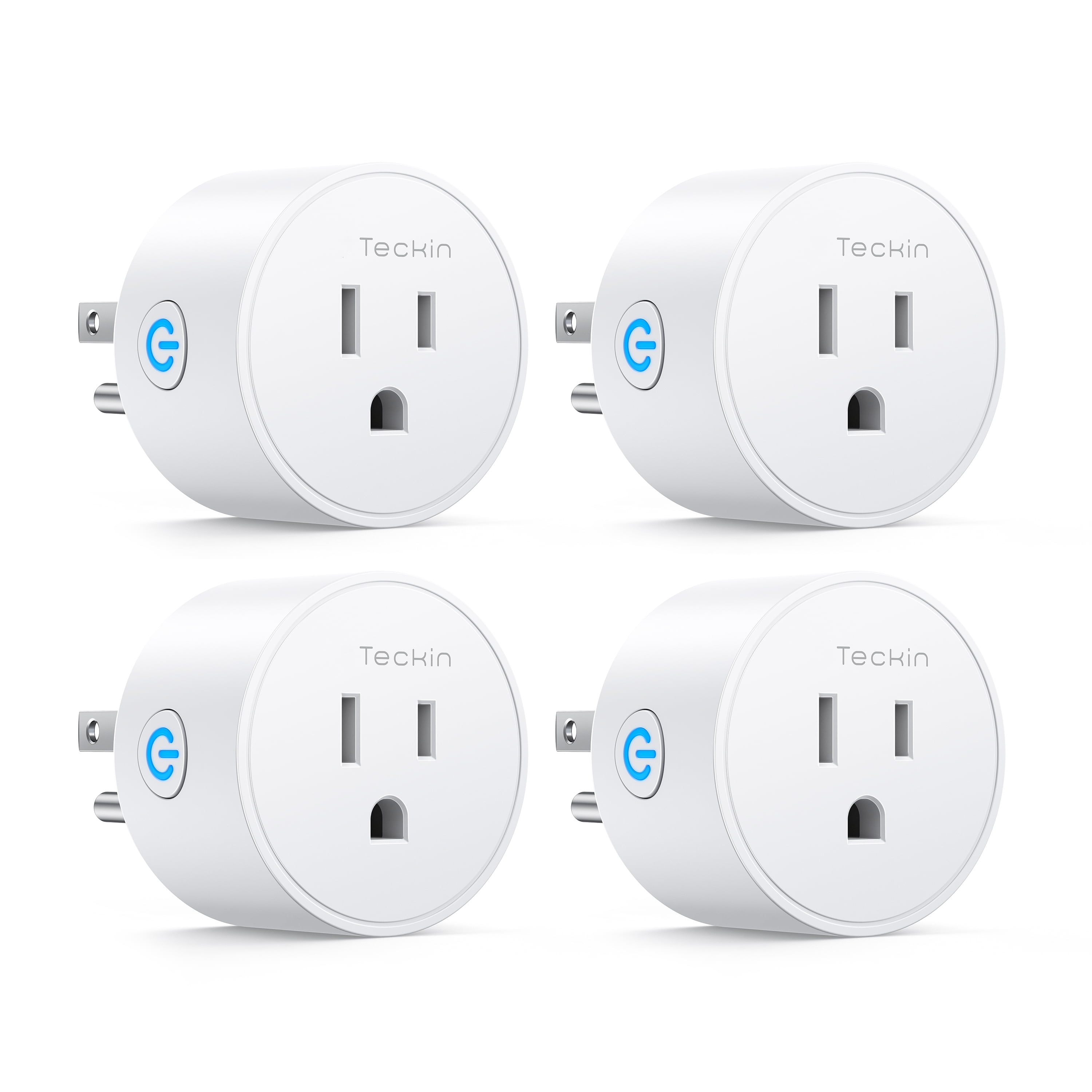 Control Your Devices from Anywhere Via Free APP TOP-MAX Mini Outlet Work with  Alexa Echo and Google Assistant UL Listed with Timing Function WiFi Smart Plug with USB Port