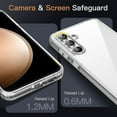thumbnail image 4 of JETech Case for Samsung Galaxy S23 FE 6.4-Inch, Non-Yellowing Shockproof Bumper Protective Phone Cover, Anti-Scratch Hard PC Back (Clear), 4 of 6