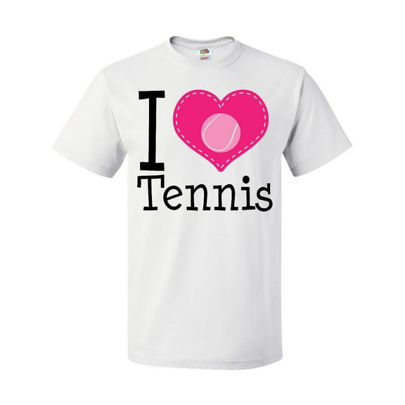 Inktastic Tennis Player I Love Tennis T-Shirt