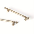 thumbnail image 1 of QUTETN 6pcs, Champagne Bronze Kitchen Cabinet Handle, Retro Cabinet Hardware, Drawer Handle, Zinc Alloy Material, Retro Dresser Handle, Suitable For Cabinets, Wardrobes And Drawers., 1 of 4