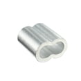 thumbnail image 4 of Unique Bargains 12mm 1/2-inch Cable Wire Rope Aluminum Sleeves Clip Crimping Loop 2pcs, 4 of 5