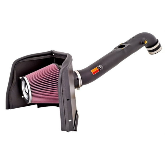 K&N Cold Air Intake Kit: High Performance, Guaranteed to Increase Horsepower: 2005-2019 Toyota Tacoma, 2.7L L4,63-9026