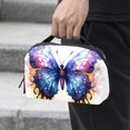 thumbnail image 2 of Butterfly Digital Bag Charger Case Cord Organizer for Travel Canvas Storage Box Small, 2 of 6