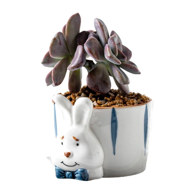 Ceramic Flowerpot Flowerpot Animal Cartoon Ceramic Multi-color Vertical Garden Pots for Home