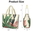 thumbnail image 3 of Tote Bag for Women - Cute Cactus Shoulder Bag - Large Utility Work Duffle Bag with Zipper Handbag for Travel, Work, Sprots, 3 of 5