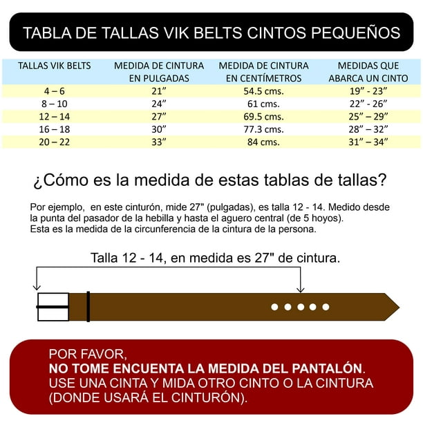 CINTURON PARA NINA TALLA 4 6 CUERO 100 VACUNO VIK BELTS NEGRO CON FORRO Y COSTURA BLANCA PARA NINAS Walmart en linea