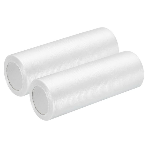 2 Rollos 12 x 52 Ft Tela Plástica para Goteo, Film de Enmascarar Protector Impermeable o Protección de Muebles, Suelos