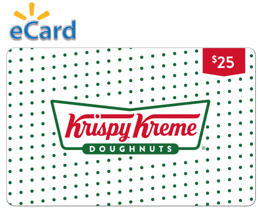 Krispy Kreme 25 Gift Card (Email Delivery)