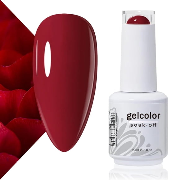 Esmalte en gel Arte Clavo 15 ml Rojo Soak Off UV/LED