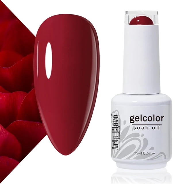 Esmalte en gel Arte Clavo 15 ml Rojo Soak Off UV/LED