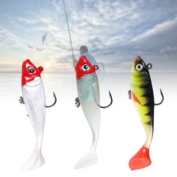 Opolski 18.5g 10cm Luminous Double Fish Hook Fake Lure Bionic Outdoor  Fishing Bait