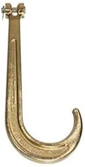 Qty. 2, Secure Tow, F15JC (x2), 16" Clevis J Hook for Chain, Wrecker, Tow Truck, Rollback