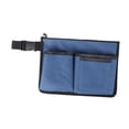 thumbnail image 1 of Bolsa de cintura para enfermera, bolsa de almacenamiento médica portátil de tela de nailon para guantes, herramienta y bolígrafo Azul, 1 of 8