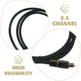thumbnail image 3 of Optical Audio Cable 1.5m Optical Fiber Male To Male Cord Digital Audio Cable, 3 of 9