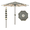 Black & Ivory, variant on Reverse Close Folding Inbrella with Auto Open Close and Compact
