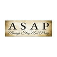 thumbnail image 3 of Stop & Pray 1 Thessalonians 5:17 Gold Bible Verse Canvas Christian Wall Art Ready to Hang Unframed, 3 of 7
