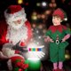 thumbnail image 5 of Cinturón de traje de elfo navideño para niños, sombrero, disfraces de elfo navideño para niño y niña, actuación de cosplay, 5 of 12