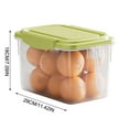 thumbnail image 2 of EGNMCR Kitchen Gadgets, Kitchen Accessories, Kitchen Utensils, Kitchen Tool Refrigerator Storage Box 4.5L Vegetable Food Storage Box Stackable Storage Box The storage, 2 of 3