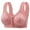 21#Pink, variant on Daisy Bras for Older Women Front Closure Womens Plus Size Full Coverage Supportive Bra No Underwire Comfy Underwear
