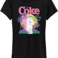 thumbnail image 3 of Coca-Cola - Coke Polar Bear Summer - Women's Short Sleeve Graphic T-Shirt, 3 of 5