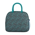 thumbnail image 2 of Womens DarkGreen Cartoon Dinosaurs Silhouette Pattern Lunch Box for Work,Insulated Lunch Bag for Women,Loncheras Para Mujer,Leakproof Adult Lunch Bag for Work,Beach,Travel,Picnic,Camping, 2 of 7