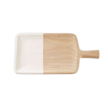 

Mud Pie Paulownia Large Board in Brown