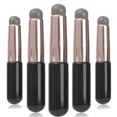thumbnail image 2 of Pincel de silicona para maquillaje de labios mejorado con tapa, pinceles multifuncionales de cabeza redonda suave, 4 piezas, pincel para bálsamo labial y lápiz labial, 2 of 6