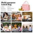 thumbnail image 4 of MEXS Insulated Lunch Bag for Women Men Large Reusable Lunch Box Adult Leakproof Portable Cooler Tote Bags for Work Picnic, 4 of 8