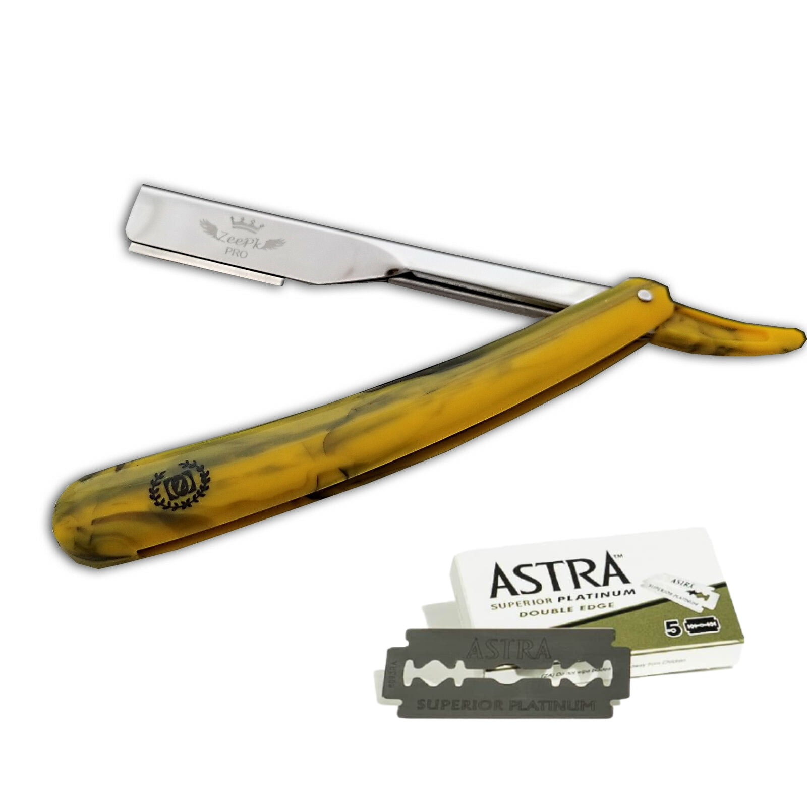 RAZOR RASOIR RAPADA USA EXPOSED RAZOR BLADE HOLDER SHAVETTE BARBER