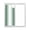 Green, variant on Grey Green Orange Ombre Window Privacy Film, Modern Gradient Abstract Art Static Cling UV Sun Blocking Tint Film Heat Control Windows Films for Bedroom Bathroom, Window Stickers 35.4"x78.7"